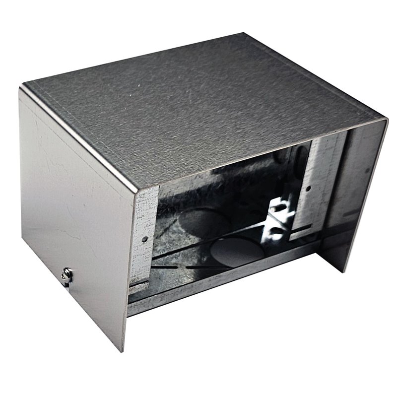 FP Series Floor Pedestal Outlet Box Stainless Steel (Blank)