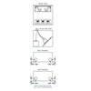 FFOB-149B/2P3D Floor Box 2 x 10Amp Round Auto switched GPOs 3 Gang Data