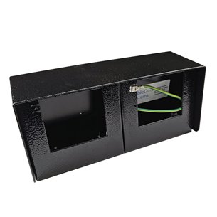 AFB20/2 Above Ground Floor Box Black Ripple  (Back To Back Blank)