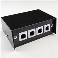 AFB-70 Above Ground Floor Box Black Ripple