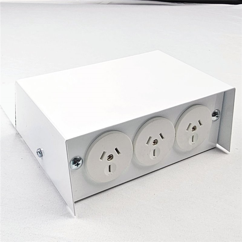 AFB-70 Above Ground Floor Box Pearl White