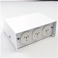 AFB-70 Above Ground Floor Box Pearl White