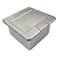 POP UP OUTLET BOX STAINLESS STEEL FLUSH 1 X Auto-Swiched Outlet