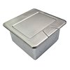 POP UP OUTLET BOX STAINLESS STEEL FLUSH 1 X Auto-Swiched Outlet