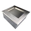 FFOB-250/8P8D STAINLESS STEEL RECESSED LID 8 POWER 8 DATA