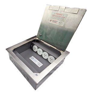 FOBSSF4P5DS80-SE - FFOB-255/80 4 x AUTO SWITCHED GPO + 5 GANG DATA