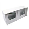 AFB20/2 Above Ground Floor Box Pearl White (Back To Back Blank)
