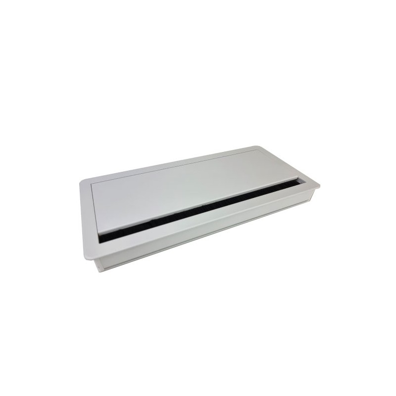 DESK CABLE ENTRY 140 x 300 WHITE