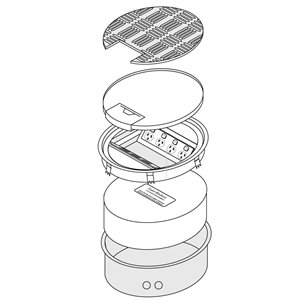 FOBCCA2STDO - FFOB-560 ROUND CARCASS 1 X QUADGPO 6 X SINGLE DATA