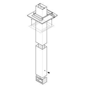 SC75502D - SC7550 SERVICE COLUMN