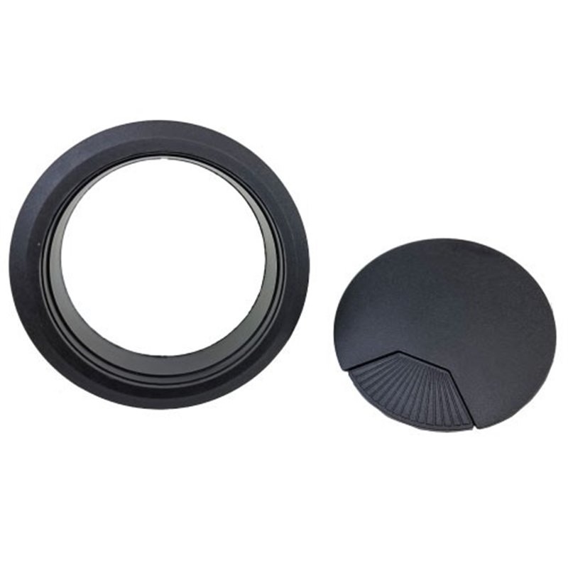 DESK GROMMET 60mm BLACK