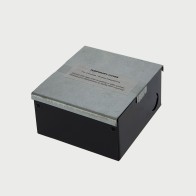 FOBSSBF2PS67 - FFOB-143BLK Floor Box 2 x 10Amp Round Auto switched GPOs