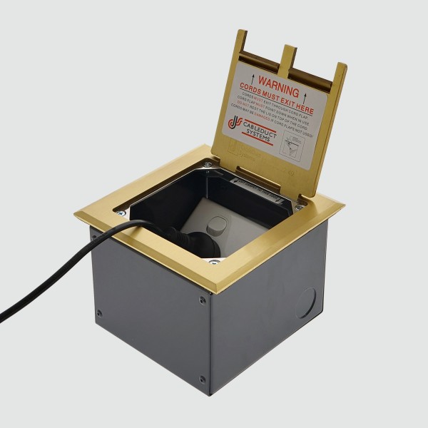 FOBBRF1STDO - FFOB-144 Floor Box 1 Standard DGPO