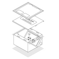FFOB-144 Floor Box 1 Standard DGPO
