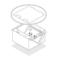 FFOB-145R Floor Box 1 Standard DGPO