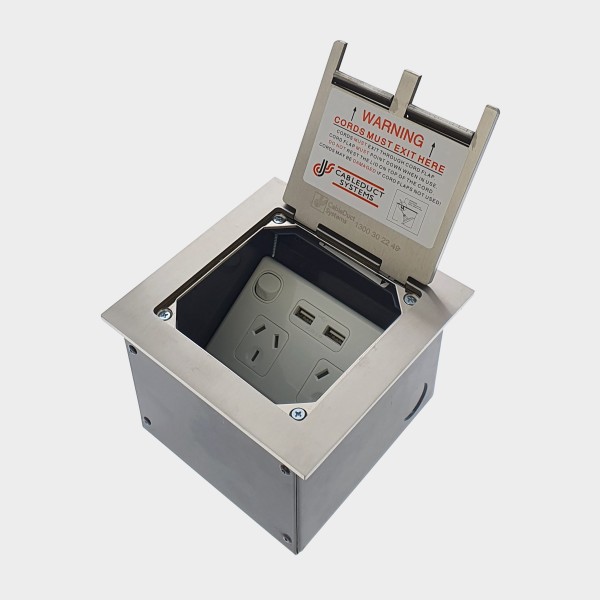FOBSSF1STDO-SE - FFOB-145F Floor Box 1 Standard DGPO