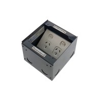 FOBBRF1STDO3D - FFOB-147 Floor Box 1 x Standard  DGPOs + 3 Data Provisions
