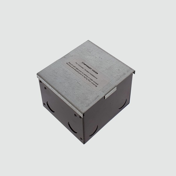 FOBSSBF1STDO3D - FFOB-148BLK Floor Box 1 x Standard  DGPOs + 3 Data Provisions