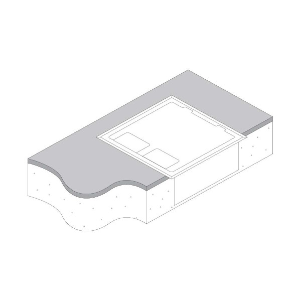 FFOB-148BLK Floor Box 1 x Standard  DGPOs + 3 Data Provisions