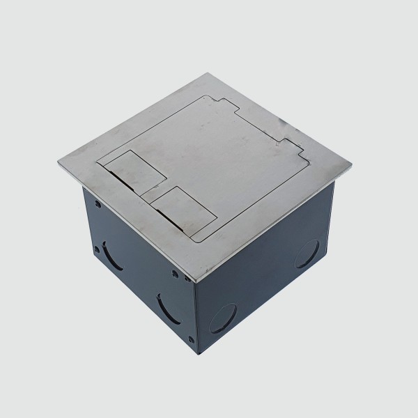 FOBSSF1STDO3D-SE -  FFOB-148F Floor Box 1 x Standard  DGPOs + 3 Data Provisions