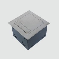 FOBSSF1STDO3D-SE -  FFOB-148F Floor Box 1 x Standard  DGPOs + 3 Data Provisions