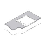 FFOB-148F Floor Box 1 x Standard  DGPOs + 3 Data Provisions