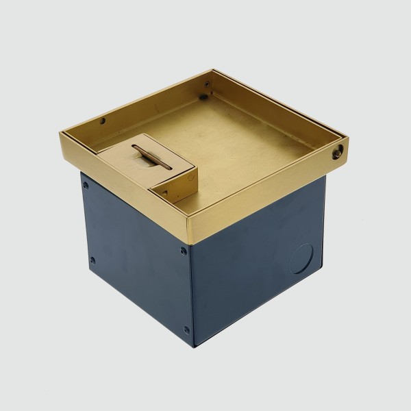 FOBBR19R1STDO - FFOB-149B/2P Floor Box 1 x Standard DGPO GPOs