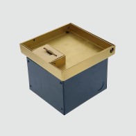FOBBR19R1STDO - FFOB-149B/2P Floor Box 1 x Standard DGPO GPOs