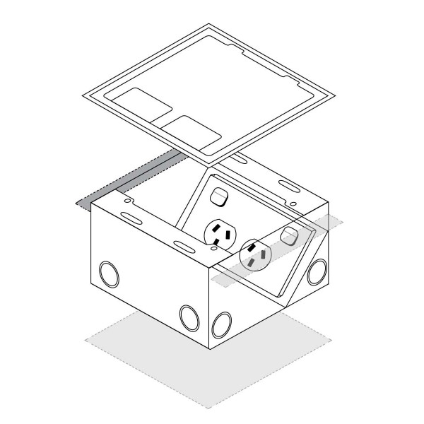 FFOB-185S 1 STANDARD DGPO OUTLET