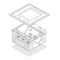 FFOB-188 1 STANDARD DGPO OUTLET 3 GANG DATA