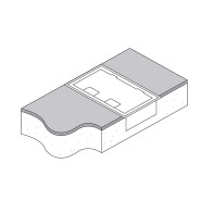 FFOB-290S/70 2 X 10amp Auto Switched Outlets and 3 x Single Data