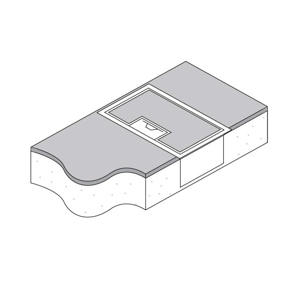 FFOB-522 2 x 10amp AUTO SWITCHED SQUARE GPO OUTLET 2 X SINGLE DATA