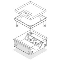 FFOB-550 4 X 10amp DGPO OUTLET