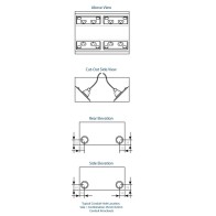 FFOB-550 4 X 10amp DGPO OUTLET