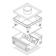 FFOB-550TU 4 X 10amp DGPO OUTLET