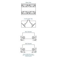 FFOB-550TU 4 X 10amp DGPO OUTLET
