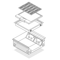 FFOB-568 4 x DGPO POWER OUTLETS