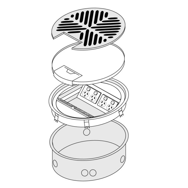 FFOB-590 ROUND CARCASS 4 X DGPO