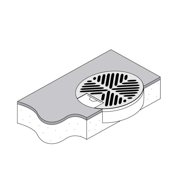 FFOB-595 ROUND CARCASS 4 X 10amp AUTO SWITCHED OUTLET 4 X SINGLE DATA