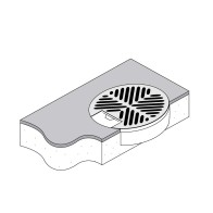 FFOB-595 ROUND CARCASS 4 X 10amp AUTO SWITCHED OUTLET 4 X SINGLE DATA