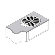 FFOB-599 KIOSK BOX PROVISION 2 X IP66 SURFACE SWITCHES