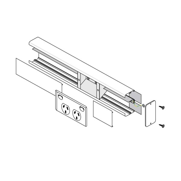 CD8550 WALL DUCT