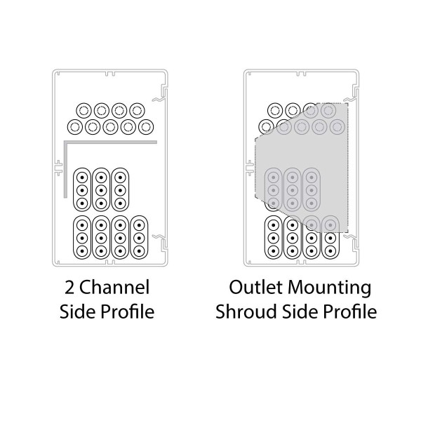 CD8550 WALL DUCT