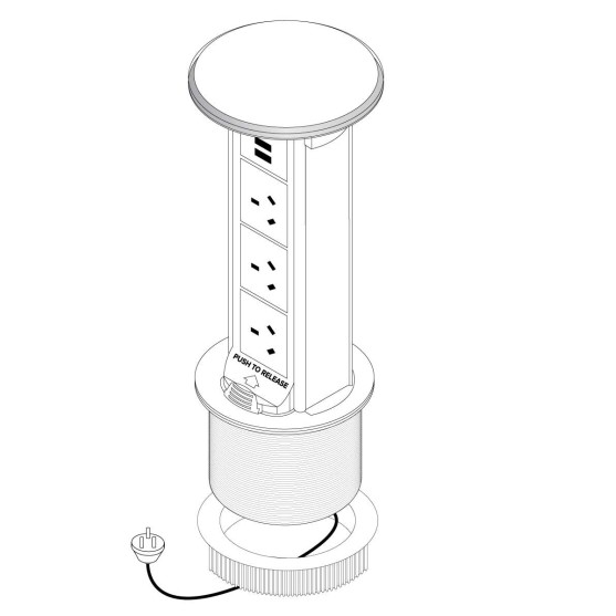 CDS3P2U POP-UP TOWER