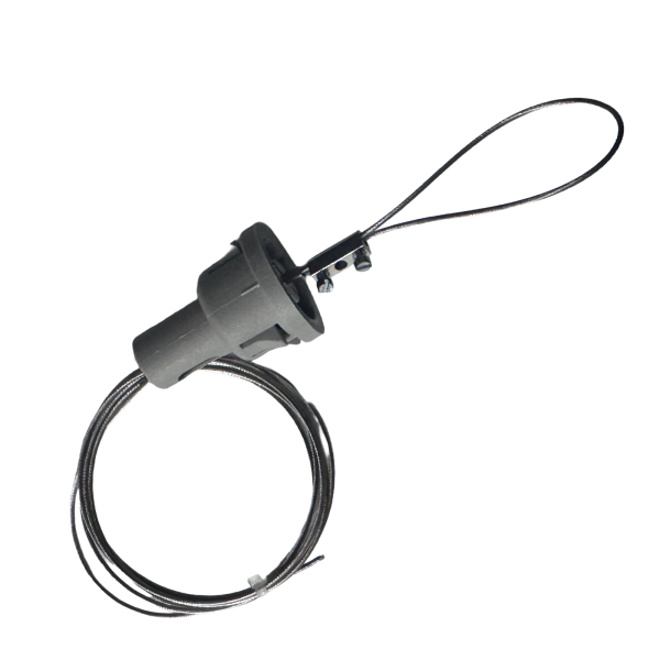 Pathfinder Vertical Cable Management – Ceiling Collar, Weighted Base, 2800mm