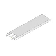Above Floor Duct, Ramped Aluminium | Cableduct Systems