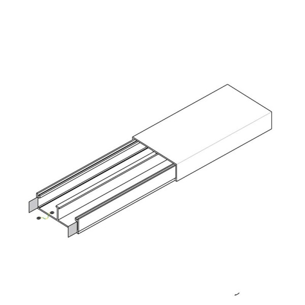 Above Floor Duct, Ramped Aluminium | Cableduct Systems