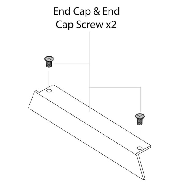 flush floor duct end cap