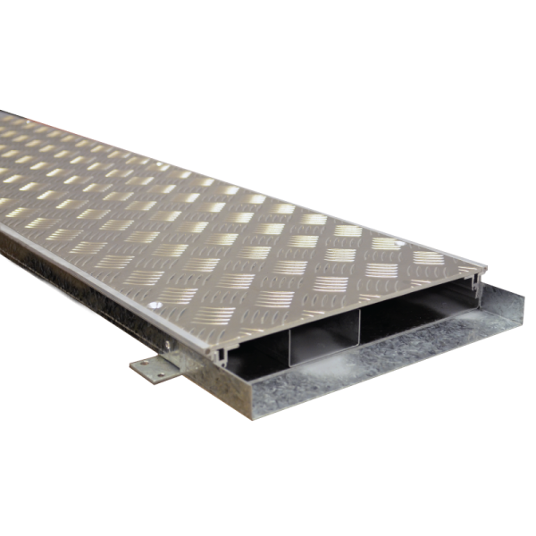 trench duct chequer plate lid