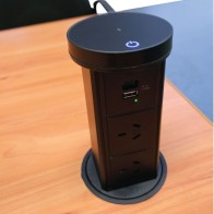 Motorised Ultra-Slim Pop-Up Outlet | Cableduct Systems